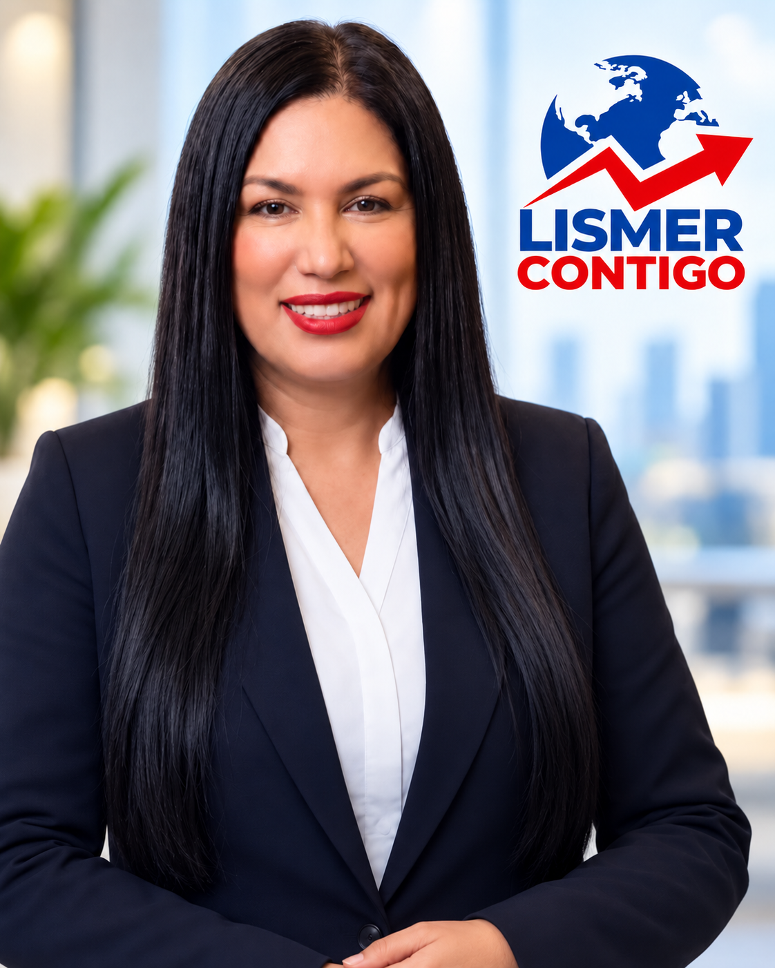 Fotografía de Lismer, aliada de seguros, con el logotipo de LismerContigo